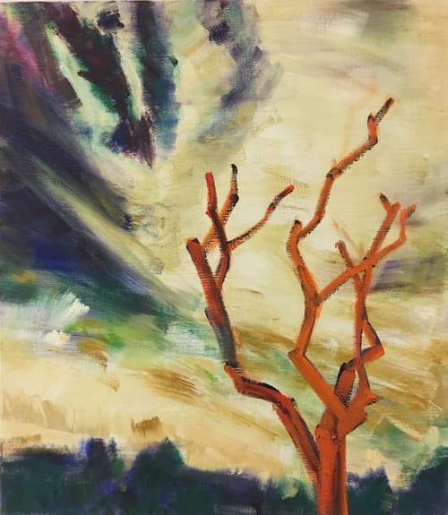l arbre orange