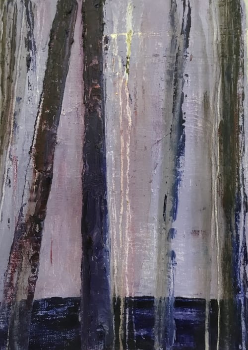 line of trees